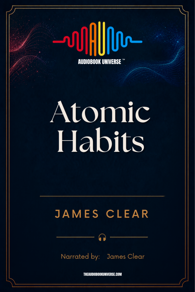 Atomic Habits audiobook cover