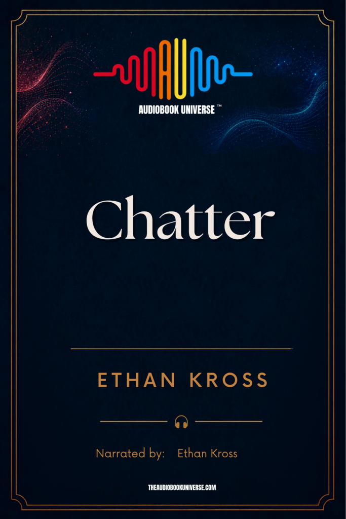 Chatter audiobook cover