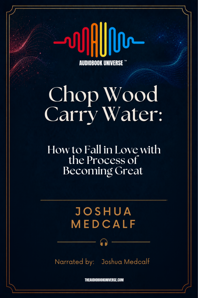 Chop Wood Carry Water audiobook cover