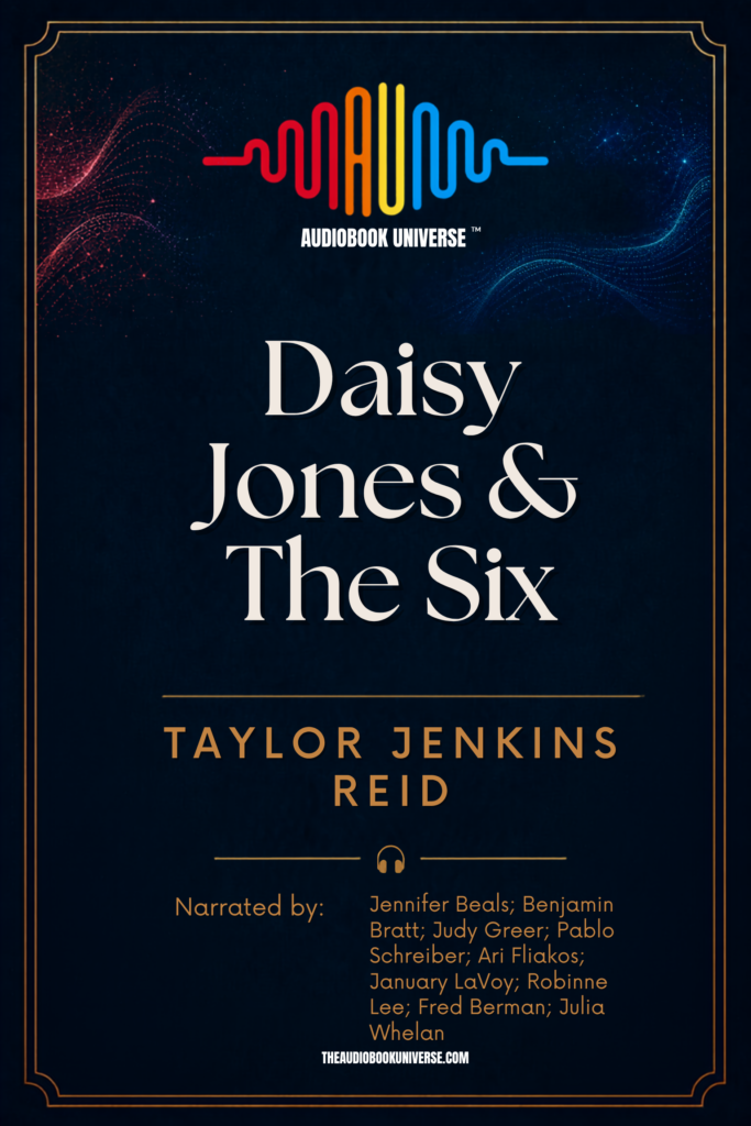 Daisy Jones & The Six audiobook cover
