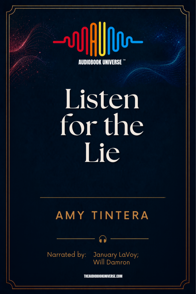 Listen for the Lie audiobook cover