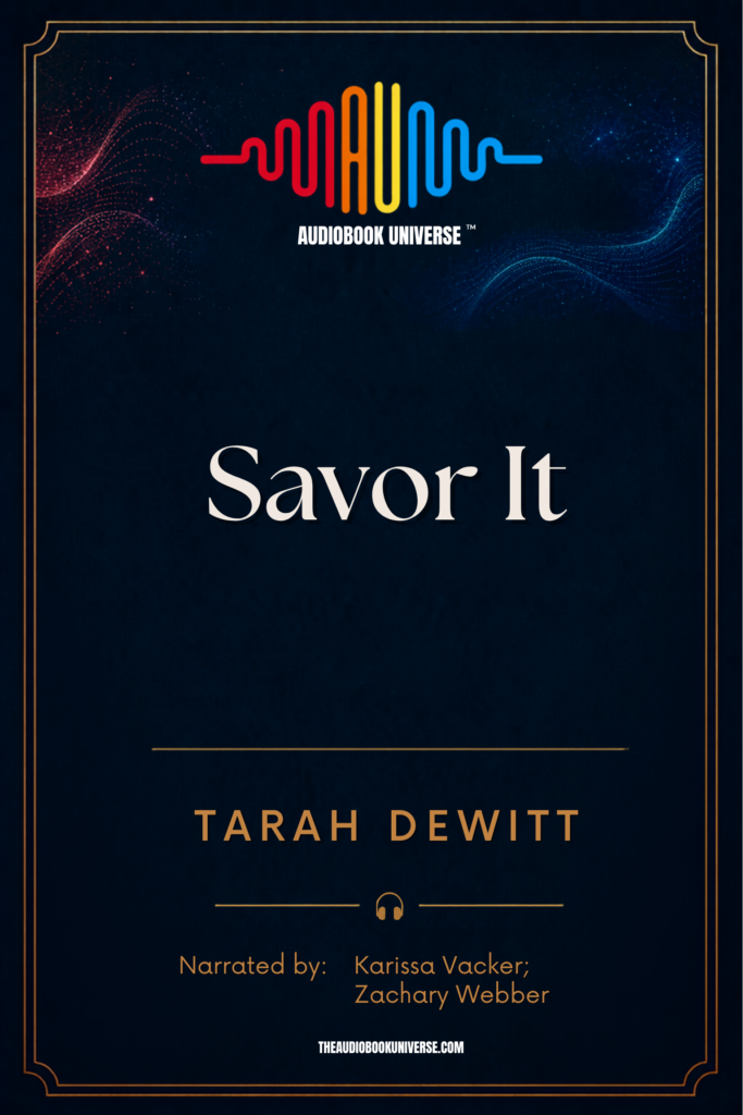 Savor It audiobook cover