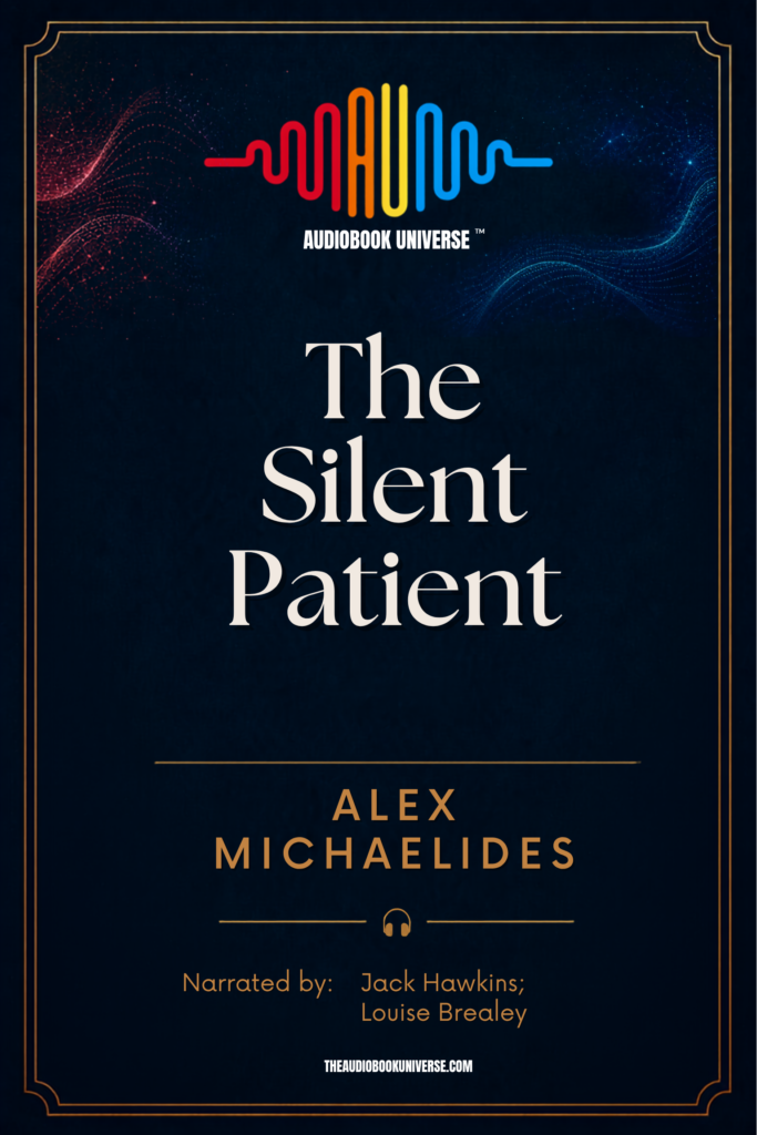 The Silent Patient audiobook cover